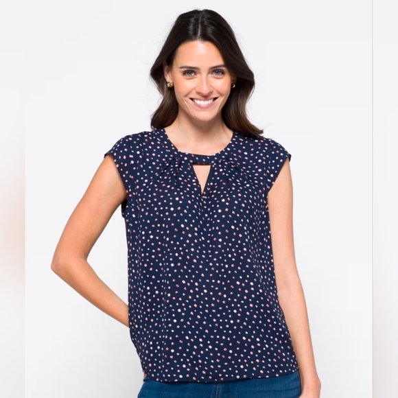 Fortune + Ivy Tops - Fortune + Ivy Sleeveless Blouse